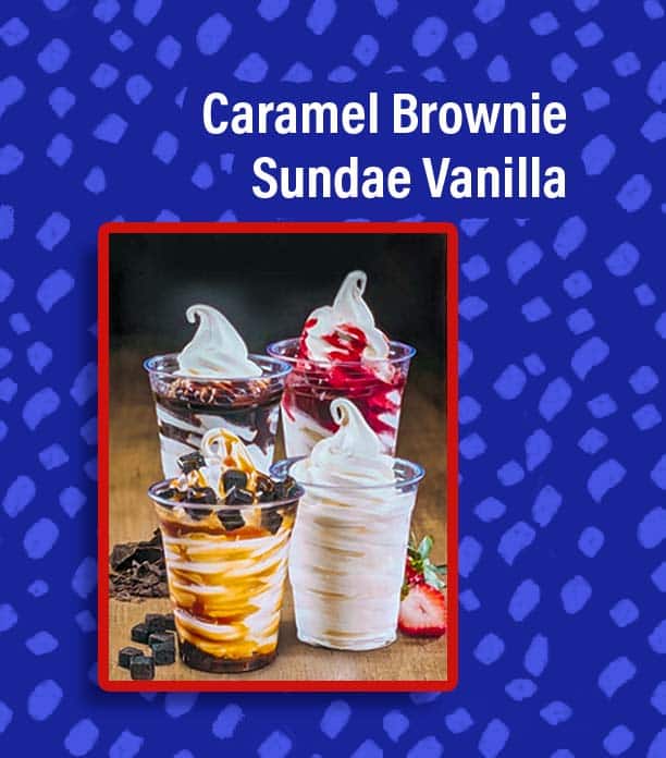 Caramel Brownie Sundae Vanilla