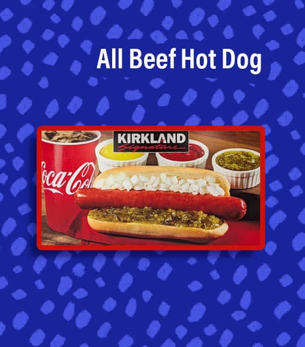 All Beef Hot Dog