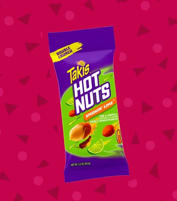 Takis Hot Nuts Smokin' Lime Double-Crunch Peanuts