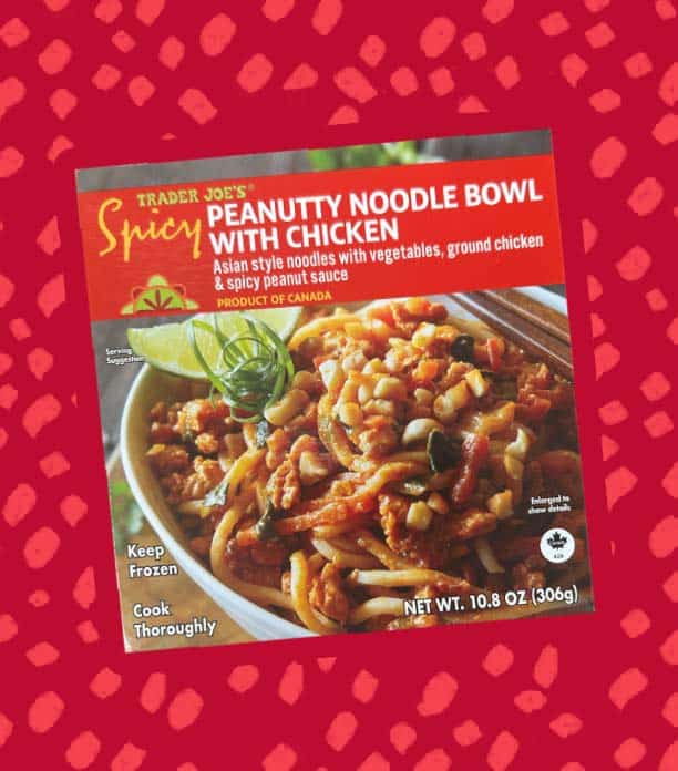 trader joe's peanutty noodle bowl review