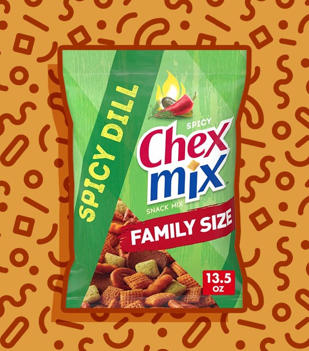 Spicy Dill Pickle Chex Mix