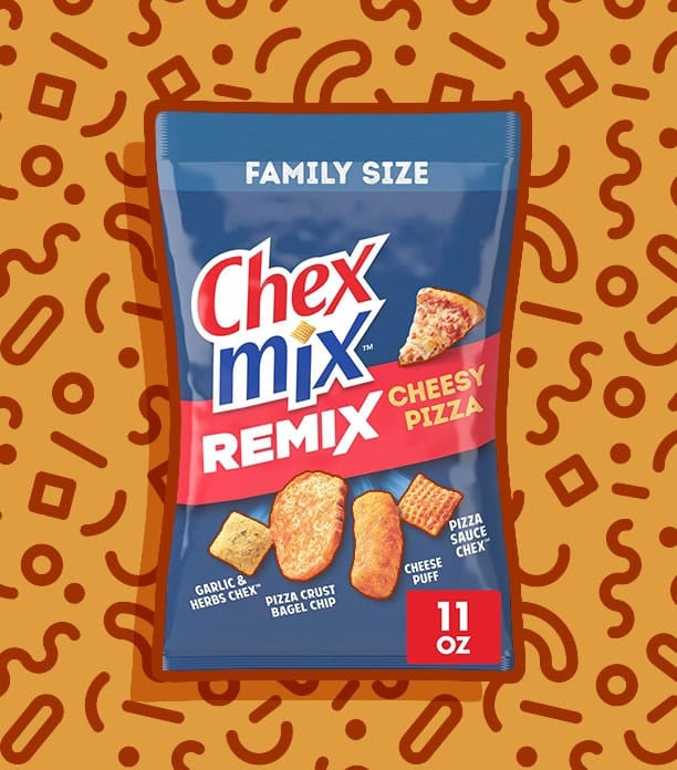 Chex Mix Remix Cheese Pizza
