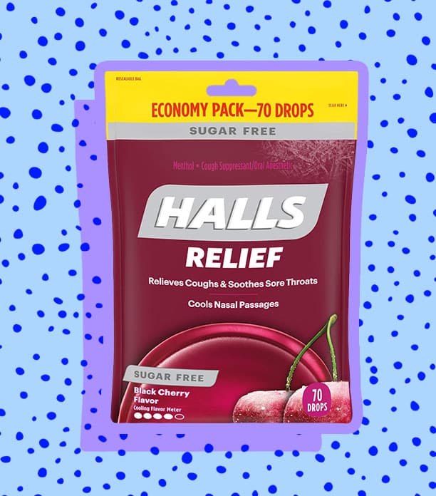Halls Cough & Throat Relief Cherry