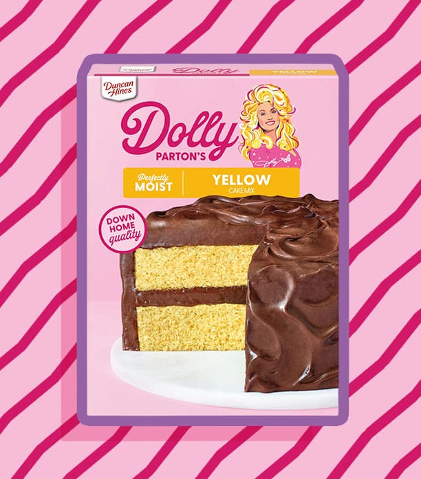 Dolly Parton's Yellow Cake Mix