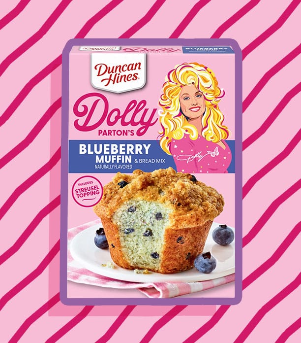 Dolly Parton’s Blueberry Muffin Mix
