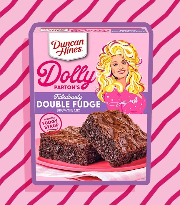 Dolly Parton’s Fabulously Double Fudge Brownie Mix