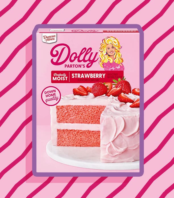 Dolly Parton’s Strawberry Cake Mix