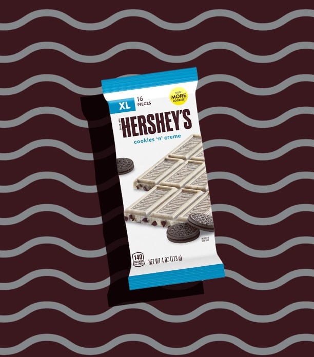 hershey's cookies & creme review