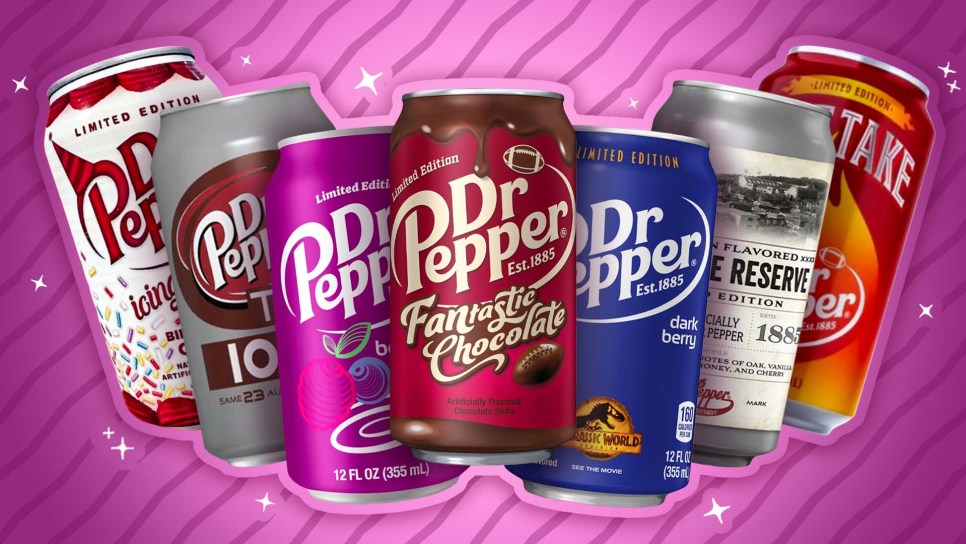discontinued dr pepper flavors