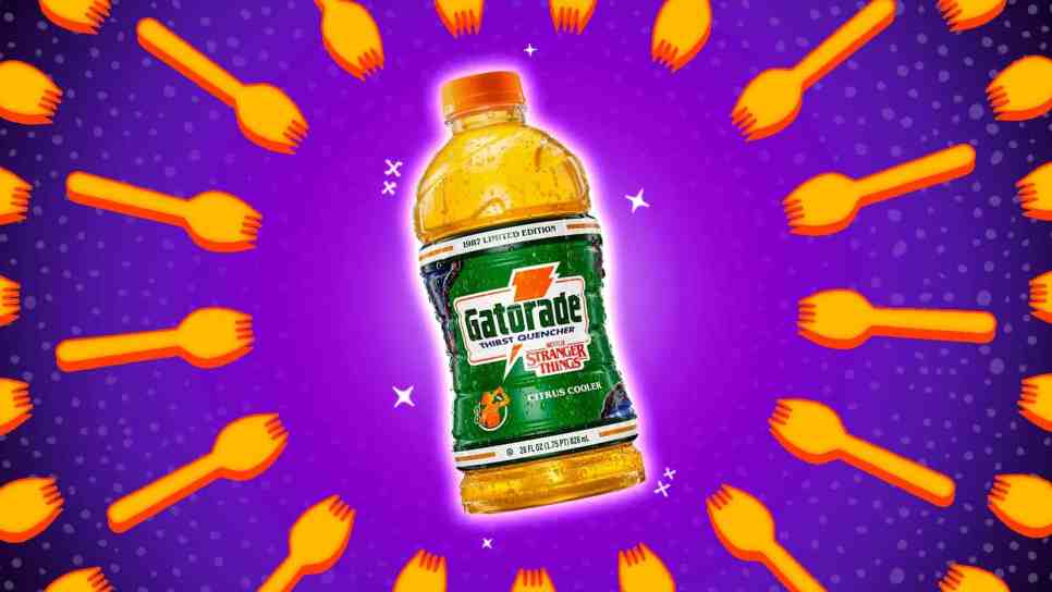gatorade stranger things citrus cooler
