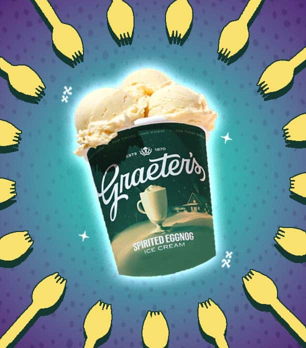 Graeter’s Spirited Eggnog Ice Cream