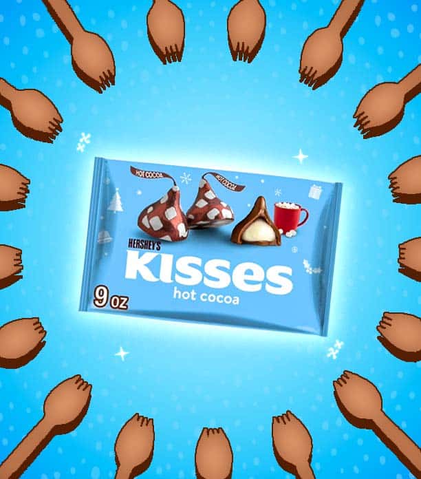 Hot Cocoa Hershey Kisses