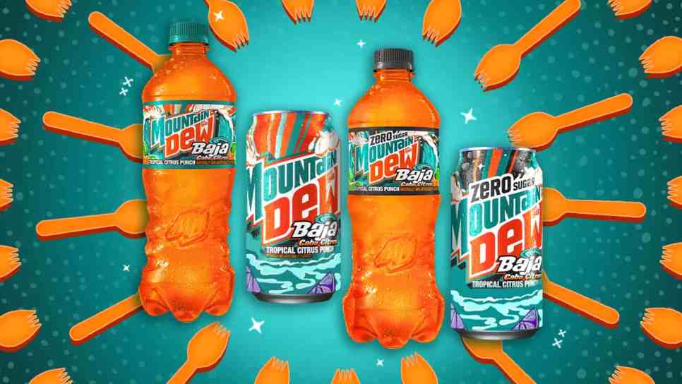 mountain dew baja cabo citrus