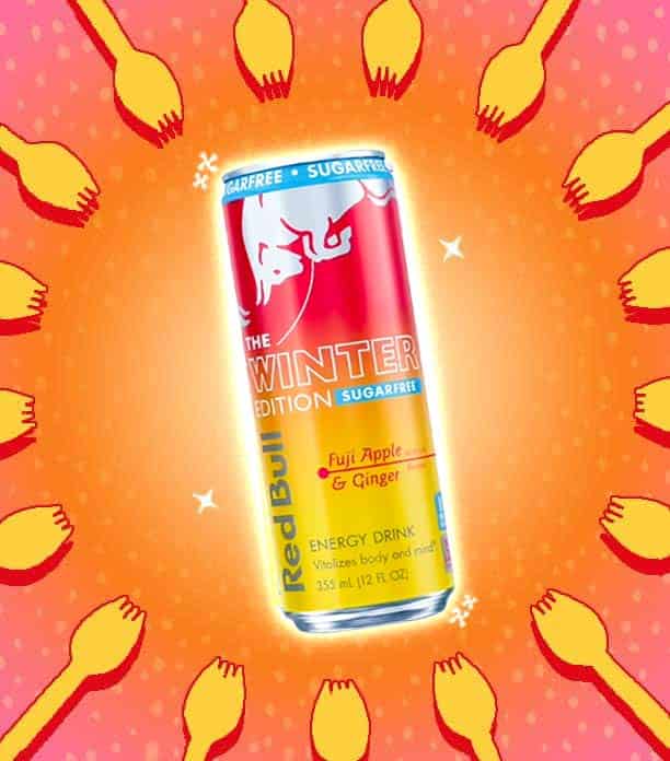 Red Bull Winter Edition Sugarfree: Fuji Apple & Ginger