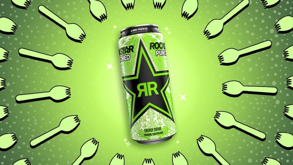rockstar punched lime freeze