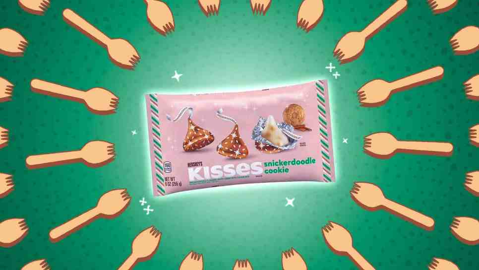 snickerdoodle hershey's kisses