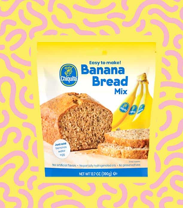 Chiquita banana bread mix