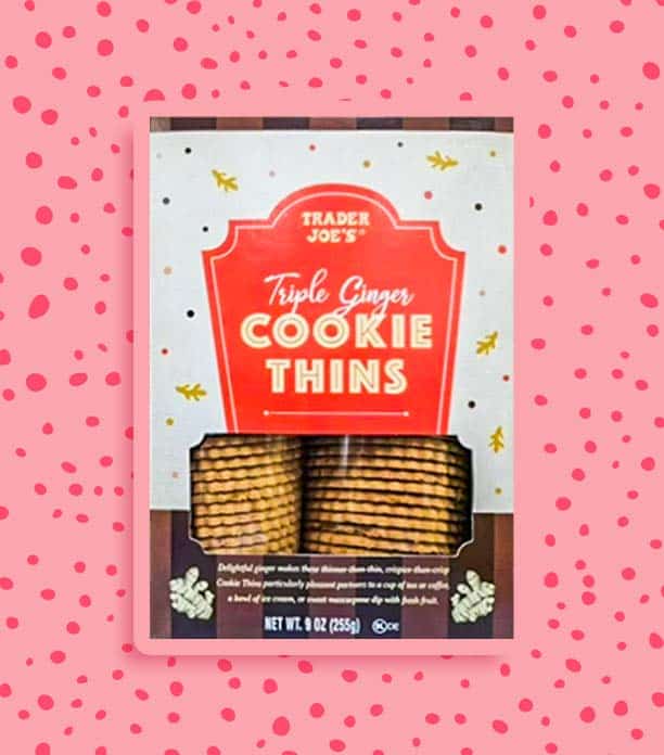 Triple Ginger Cookie Thins
