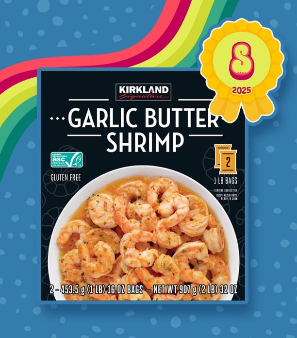 Kirkland Signature Garlic Butter Shrimp