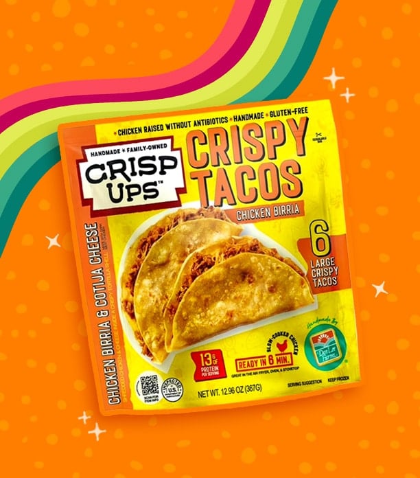 CrispUps Crispy Tacos Chicken Birria