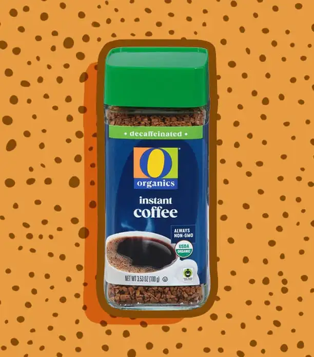 o organics instant decaf coffee