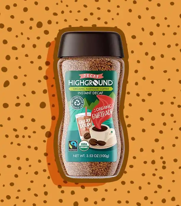 high ground instant decaffeinated coffee review