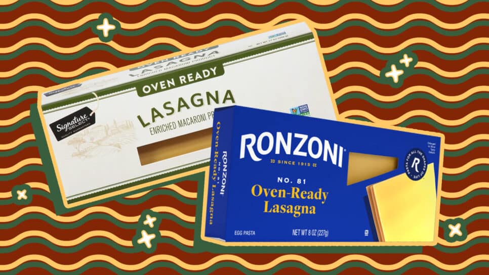 best oven ready lasagna noodles