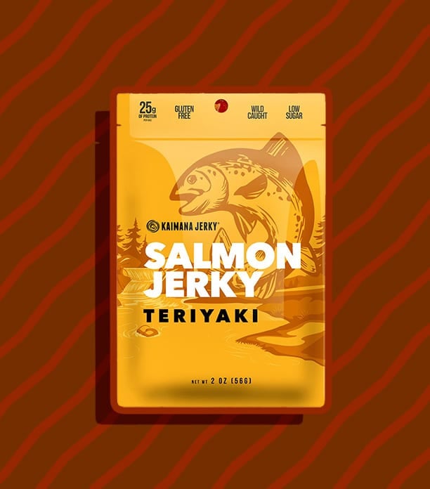 Kaimana Teriyaki Salmon Jerky