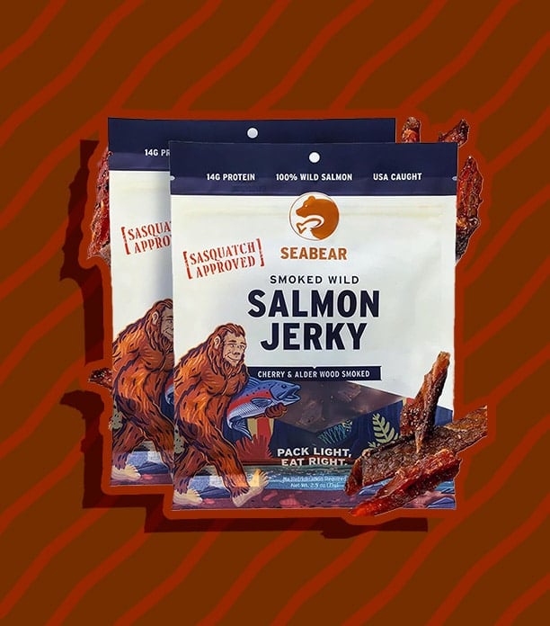 Seabear Smoked Wild Salmon Jerky Traditional