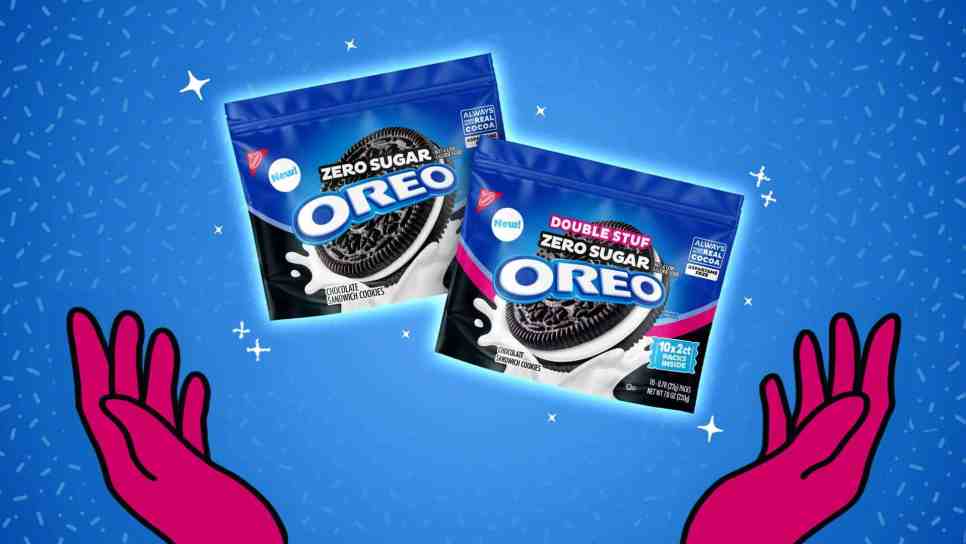 zero sugar oreos