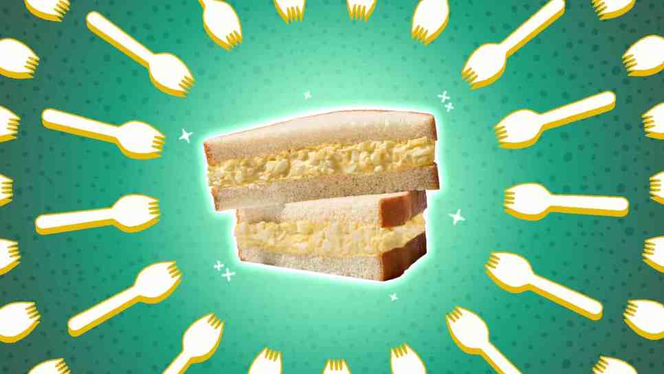 7-eleven japanese-style egg salad sandwich review
