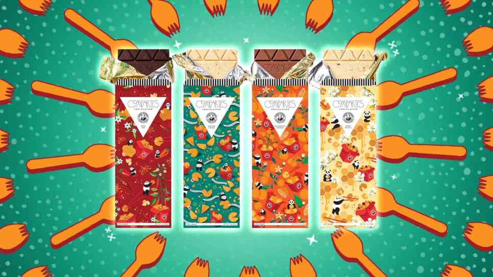 panda express chocolate bars compartes