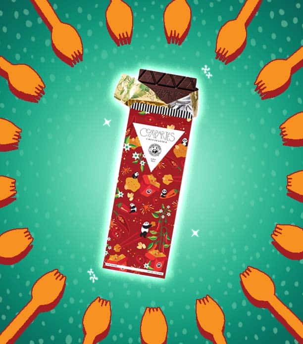 Panda Express Kung Pao Dark Chocolate Bar