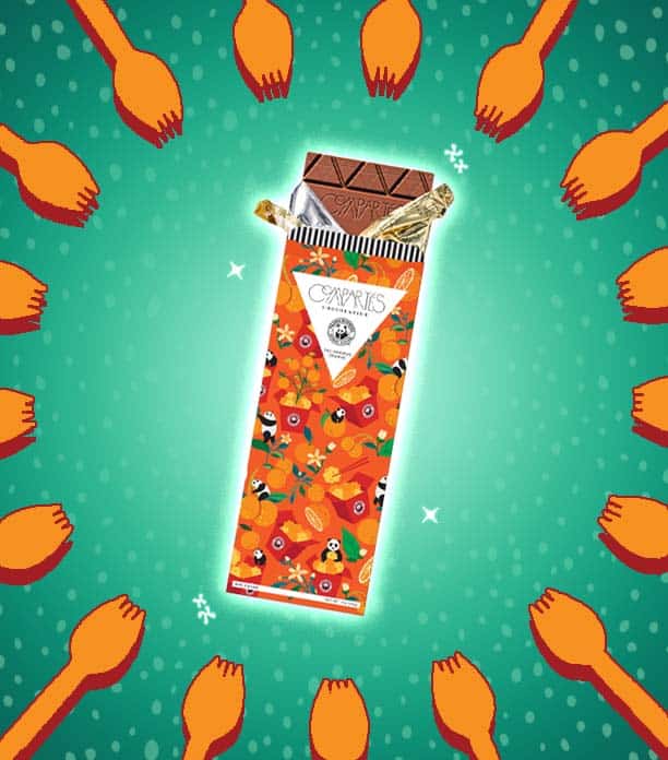 Panda Express Kung Pao Dark Chocolate Bar