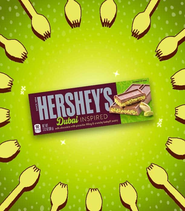 hershey's dubai chocolate review