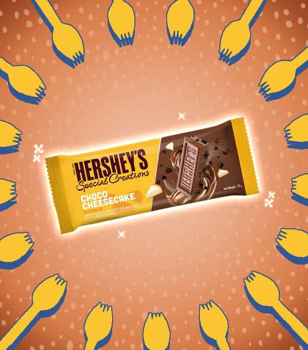 Hershey’s Special Creations Choco Cheesecake Milk Chocolate Bar from Southeast Asia 
