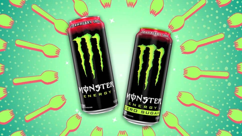 monster strawberry shot drinks