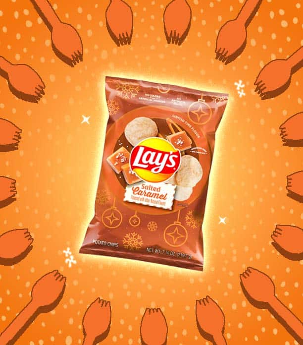 salted caramel lays  review