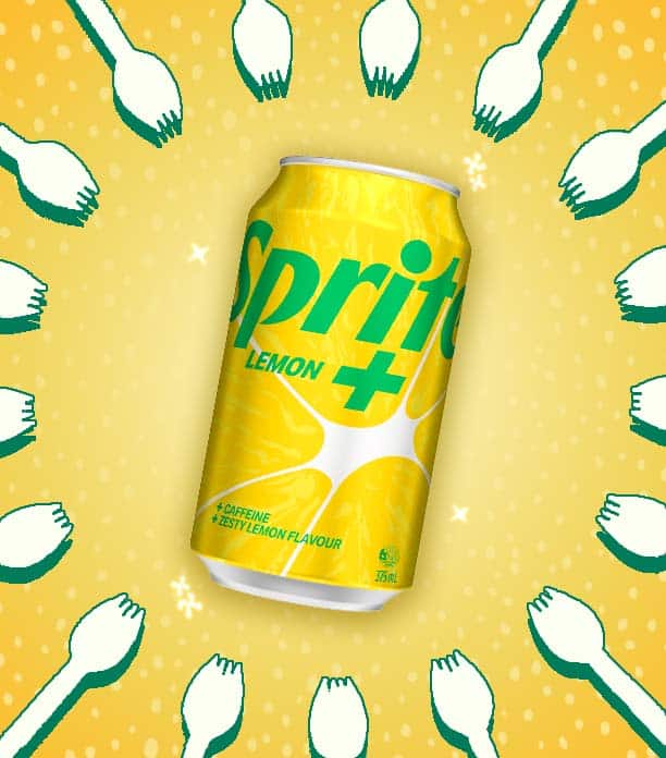 sprite plus lemon caffeinated