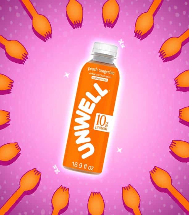 Peach Tangerine Unwell Hydration with Protein