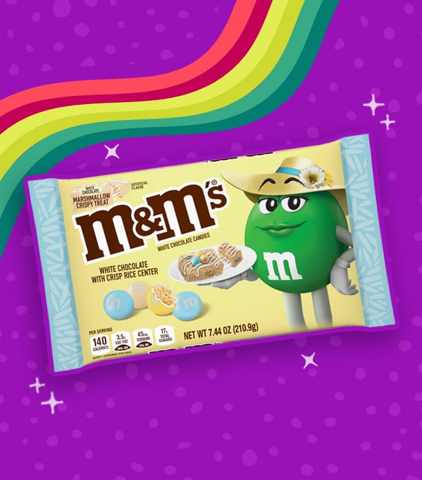 Marshmallow Crispy M&M’s