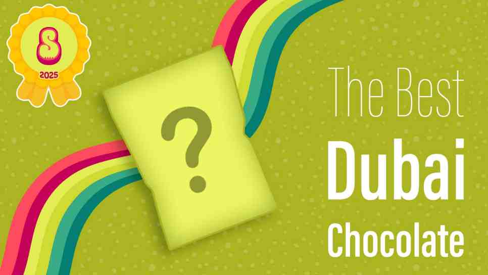 best dubai chocolate flavored food 2025