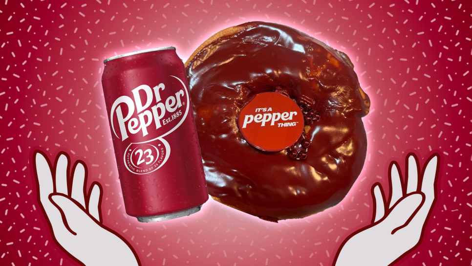 Dr Pepper King Cake from Rouse's Markets