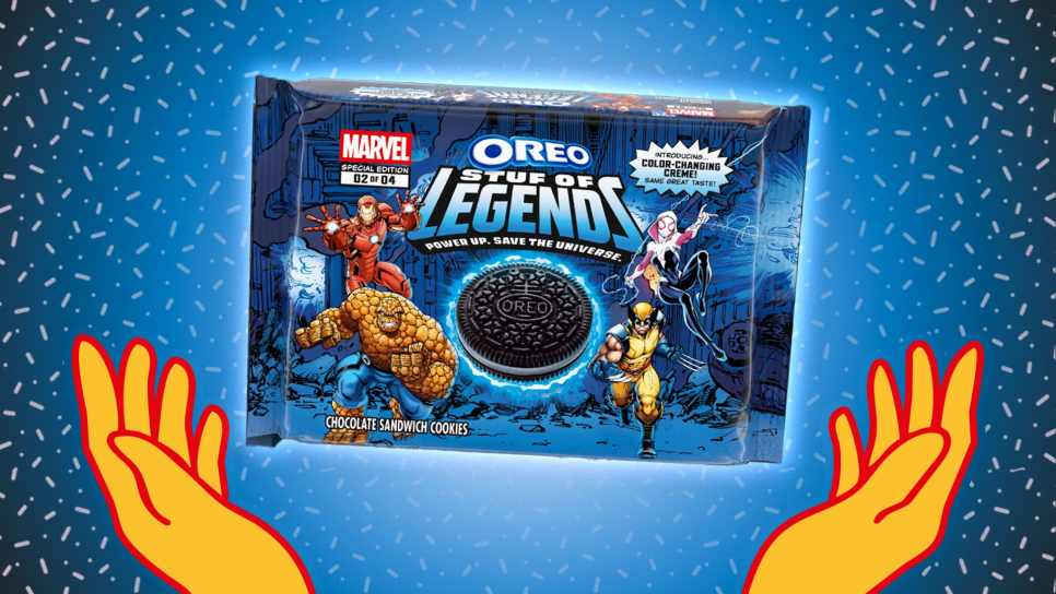 OREO x Marvel Stuf of Legends Cookies
