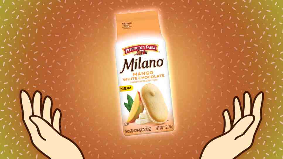 Pepperidge Farms Milano Mango White Chocolate