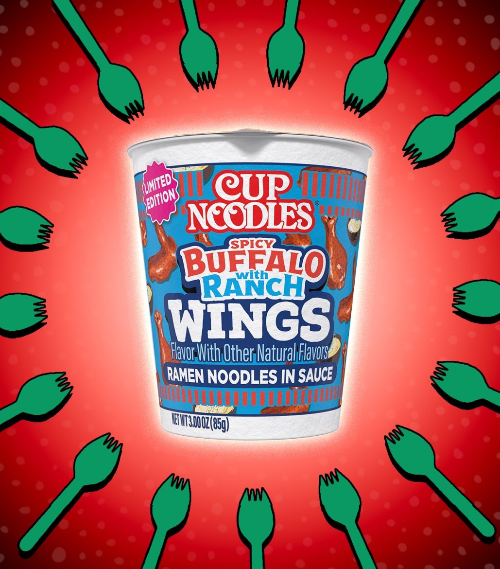 Spicy Buffalo with Ranch Wings Cup Noodles