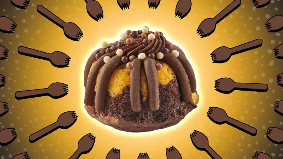 Nothing Bundt Cakes' New-Fashioned Marble Cake with Chocolate Frosting