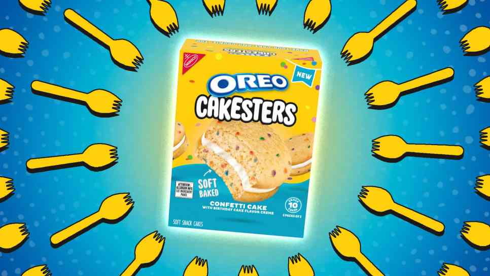 OREO Confetti Cake Cakesters