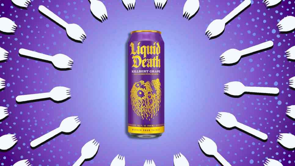liquid death killbert grape review