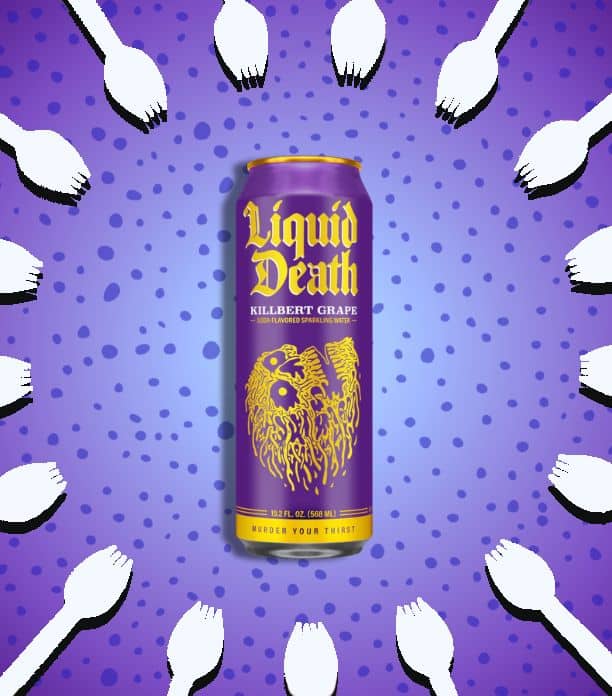 liquid death killbert grape